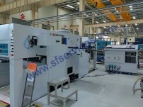 Foiling, cutting & creasing press